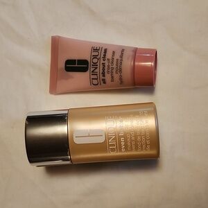 **5 for $20 Clinique Even Better Makeup 06 Honey & All about clean rinse off